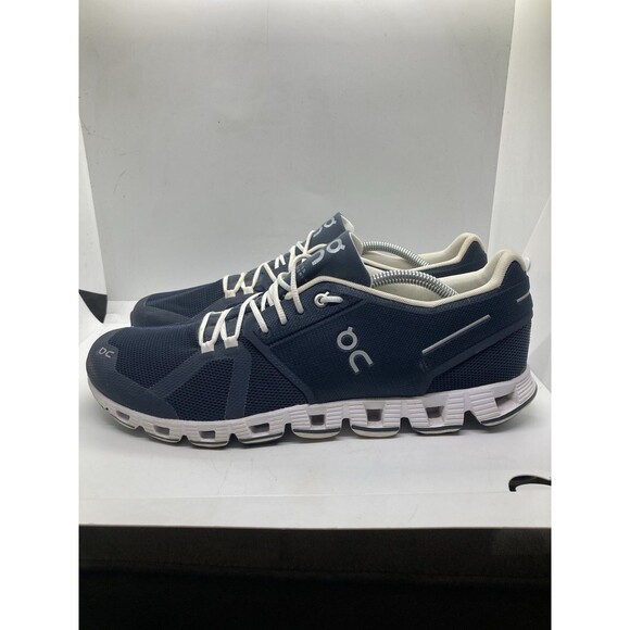 On Cloud 5 Mens size 11.5 Navy White Shoes Sneakers 59.98916 main image 4